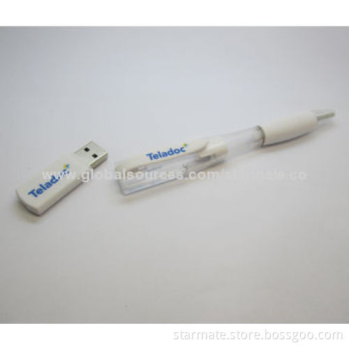 Clear Pen USB Flash Drive
